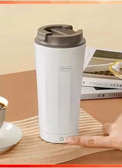 Buy Super Magic USB Electric Cup Portable Kettle Multi Operating Systems Heating Boiling Strong Thermal Insulation Eco-Friendly Material Car Connector 350 Ml in Saudi Arabia