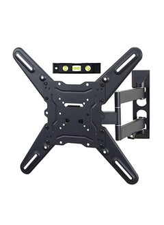 Buy Swing Out Tilt Swivel Wall Mount For LCD TV Black in Saudi Arabia