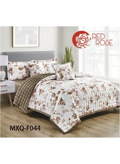 اشتري Comforter set for two people 6piece bedspread, polyester 240 by 220cm في السعودية