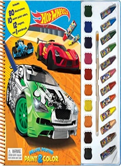 Buy MATTEL HOT WHEELS DELUXE POSTER PAINT & COLOR in UAE