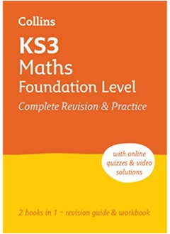 Buy Ks3 Maths Foundation Level Allinone Complete Revision And Practice Ideal For Years 7 8 And 9 Co in UAE