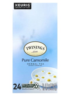 Buy Pure Camomile Herbal Tea Caffeine Free 24 K-Cup Pods 0.11 oz (3 g) Each in UAE