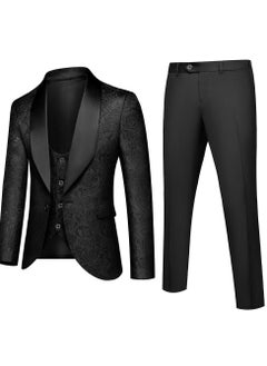 اشتري New Comfortable And Slim Fitting Men's Suit Set في الامارات