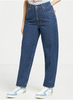 Buy High Waist Mom Jeans in Saudi Arabia