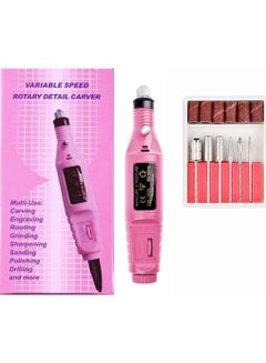 Buy Electric Drill Portable Grinder Tool for Acrylic Nail Art Pen in UAE