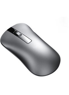 Buy Wireless Silent Mouse,XM10 Aluminum Alloy Rechargeable Mute Gamer Mouse ​Slim Noiseless with USB Receiver for PC, Tablet, Laptop,Notebook Silver 2.4G in Saudi Arabia