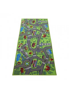 اشتري Kids Rug Carpet Playmat City Life Learn Have Fun Safe, Children's Educational, Road Traffic System, Multi Color Activity Centerpiece Play Mat! for Playing with Cars for Bedroom Playroom في الامارات