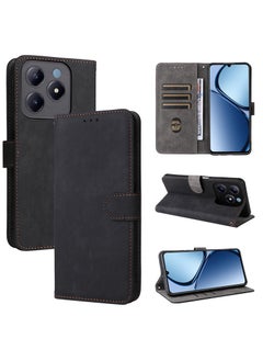 Buy Phone Case for Realme C63/ Realme C61/ Realme Note 60 with RFID Security Protection Flip PU Leather Wallet Case with Card Holder Shockproof Protective Cover in Saudi Arabia