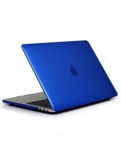 Buy MacBook Air Cover - 13.3 Inches II Protective, Ultra Thin II Compatible With A1932/A2179/A2337 - Crystal Blue Hard shell Cover in UAE