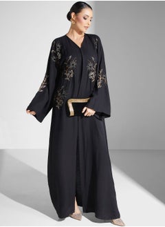 اشتري Embellished Accent Abaya في السعودية