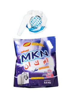 Buy Automatic washing powder detergent with original scent, Moonlight Perfume, white, 2.5kg in Saudi Arabia