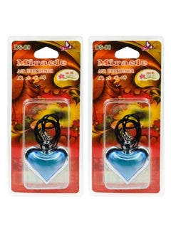 Buy 2-Piece of Miracle air freshener with the scent of the ocean in Saudi Arabia