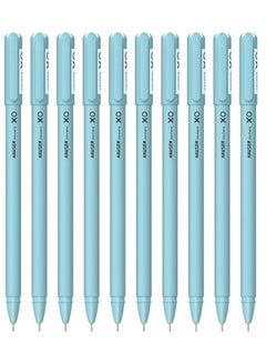 Buy Hauser XO Ball Pen Blue (Pack of 10 Pens) in UAE