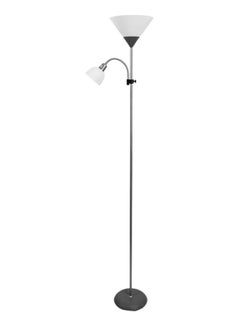 اشتري Ronnie Floor Lamp, Grey & White - 24x176 cm في الامارات