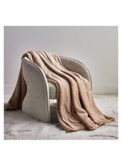 Buy Novo Luxe Faux Fur Blanket - 220x240 cm in Saudi Arabia