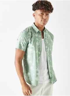 اشتري Printed  Relaxed
  Fit Shirt في الامارات