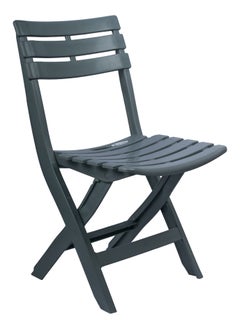 اشتري Esqube Adults Folding Chair Patio Lawn Garden Outdoor Chair Grey Color في الامارات