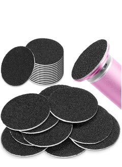 Buy 180pcs Self-adhesive Sandpaper Disk Replacement Pad Foot File Disc for Electric Rasp Files Callus Cuticle Hard Dead Skin Removal Pedicure Tools in Saudi Arabia