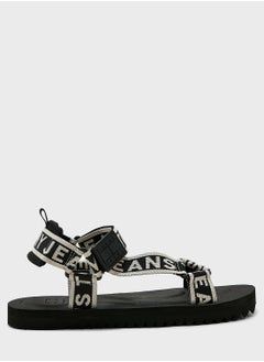 Buy Logo Tape Sandals in UAE