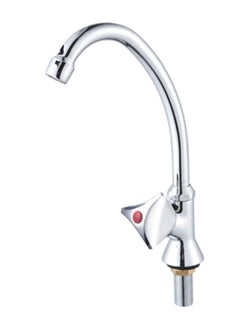 Buy Single Lever Kitchen Mixer Silver in UAE