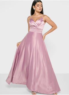 Buy Strappy Satin Dress in Saudi Arabia