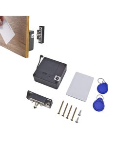 اشتري Electronic Cabinet Lock Kit Set, Hidden DIY Lock for Wooden Cabinet Drawer Locker, RFID Card/Tag Entry في الامارات