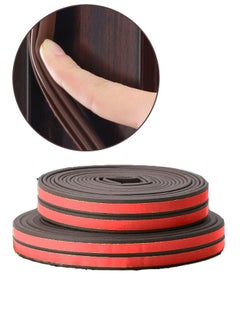 Buy 2 Self Adhesive Door Seal Strips for Sound Insulation and Wind Protection Easy to Cut 6 Meters in Saudi Arabia