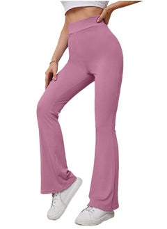 Buy High Waist Sportswear Leggings Pants Wide Leg in Egypt