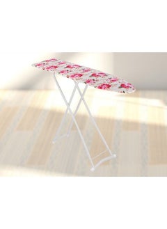 Buy Household Home Ironing Board with Solid Iron Rest and 4-Step Height Adjustment for Home 107*30*78cm in Saudi Arabia