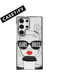 Buy Samsung Galaxy S23 Ultra 'Girl Boss' Coffee Case in UAE