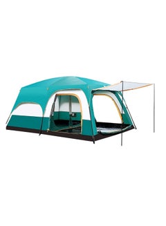 اشتري خيمة تخييم محمولة تتسع لـ 8 أشخاص بتصميم تنفيس سريع الإعداد من ألياف البوليستر المقاومة للماء في الامارات