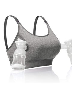 Buy Hands Free Pumping Bra, Adjustable Breast-Pump Holding and Nursing Bra in Saudi Arabia