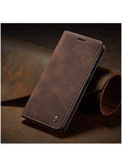 Buy For Nothing Phone (1) Flip Case Wallet Protection Leather Cover with Card Holder (Brown) in Egypt