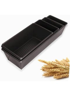 Buy Set Of 4 Pieces Of Cake Paking Pan Non Stick  Home Baking Box In Different Sizes in Egypt