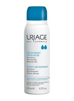 Buy Uriage Fresh Deodorant Spray 125Ml in UAE