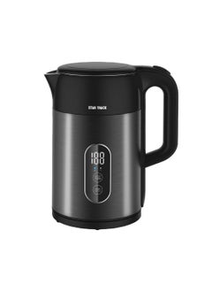 Buy STAR TRACK 1.5L Electric Kettle ST-15TMD-KS2200, 2200W, Instant Heating, Temperature Selection, Boil-Dry Protection, and SS Lid Cover in UAE