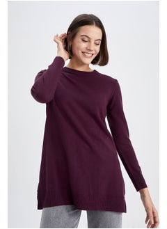 Buy Woman Regular Fit C Neck Long Sleeve Tunic in Egypt