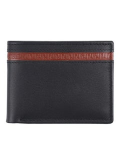 اشتري Leather Quetta Wallet Black/Red في الامارات