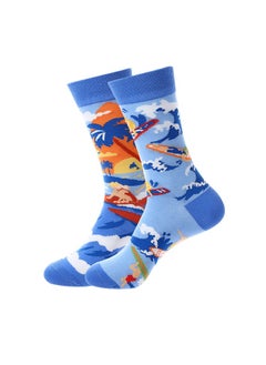 Buy Unisex Absorb Sweat and Deodorize Socks 3 Pairs High Quality Socks One Size Fits All in UAE