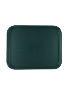 اشتري Fast Food Tray Plastic - 45x35 Green في الامارات