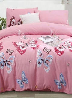 Buy Bedding set without Filler Butterfly Design Various sizes in UAE