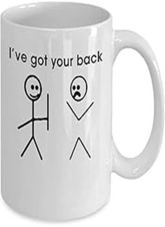 Buy Cashmeera Printd Mug - I'Ve Got Your Back - Ceramic Coffee Cup in Egypt