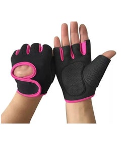 Buy SportQ 1 Pair Cycling Gloves Fitness Gym Weightlifting Half Finger Gloves for Men Women in Egypt