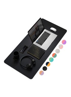 اشتري لوحة مكتب مكتب COOLBABY ، لوحة ماوس ألعاب مقاومة للماء رفيعة للغاية ، لوحة مفاتيح ممتدة للمكتب للاستخدام المزدوج (90 * 45 سم ، أسود + أسود) في الامارات