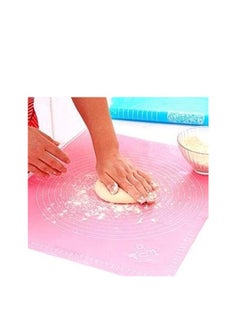Buy Silicone dough mat with measurements for rolling out pizza, BPA-free in Egypt