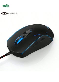 اشتري Magegee 1PC G12 MUTE MUTE MOUSE ، 7 ألوان تتنفس الماوس LED LED ، 6 فأر قابلة للتكيف مع DPI مريح للمعلومات لاعبين Windows PC Plamers في الامارات