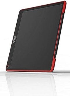 اشتري Graphic Tablet 12 Electronic Writing Tablet,Handwriting Pad,Drawing Board,Doodle Scribble Pad for Kids,Office Writing Drawing with Stylus Pen - Red Color في مصر