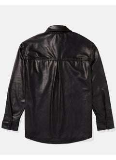 اشتري AE Vegan Leather Shacket في مصر