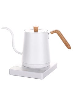 Buy Electric Gooseneck Kettle 1000W - 304 Stainless Steel Coffee and Tea Pot, Automatic Temperature Control and Constant Temperature, Quick Heating in Saudi Arabia