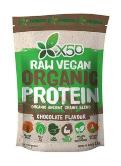 Buy Chocolate Raw Vegan Organic Protein, 1kg in Saudi Arabia